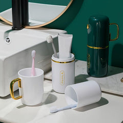 Plated Home Toothbrush Set for Couples