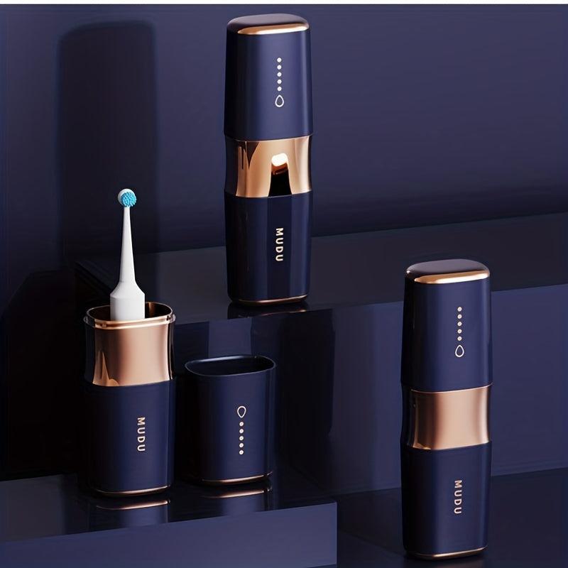 Portable Toothbrush Storage Container and Gargle Cup