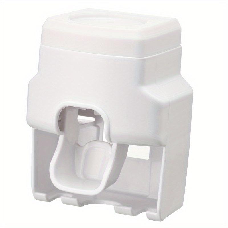 Toothbrush Holder with Automatic Toothpaste Squeezer