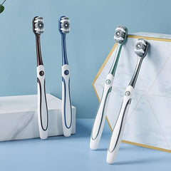 8pcs Smoke Removal Teeth Stain Knot Stone Toothbrush