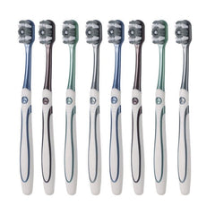 8pcs Smoke Removal Teeth Stain Knot Stone Toothbrush
