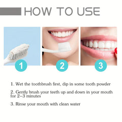 Teeth Whitening Powder Tea Coffee Wine Stain Remover