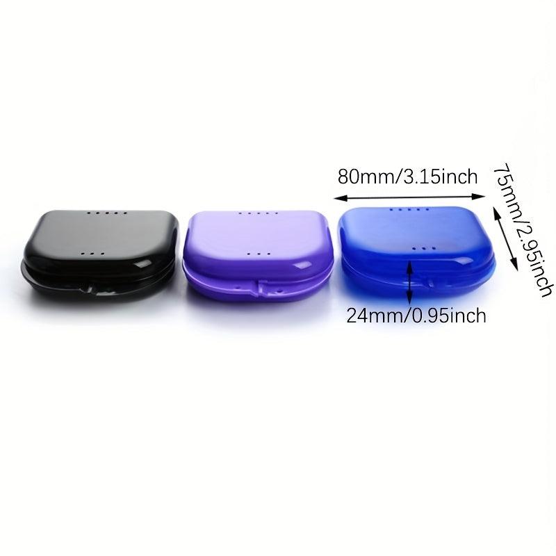 Denture Aligner Case False Teeth Holder Box Soak Container