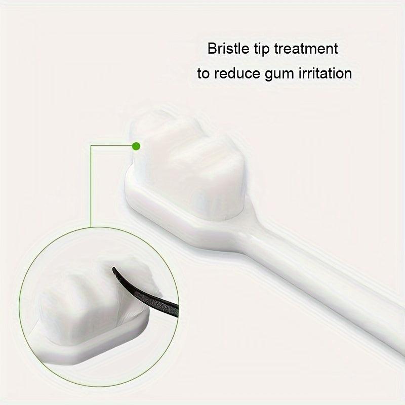 4 Pcs Ultra Soft Micro Nano Toothbrushes for Deep Oral Care