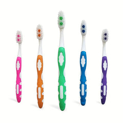 5pcs Soft Bristle Adult Toothbrush Family Pack