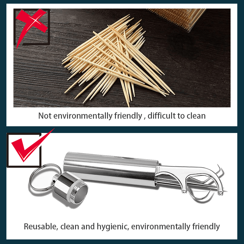 Stainless Steel Dental Cleaning Kit - Professional Teeth Cleaner for Home Use