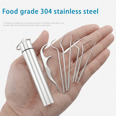 Stainless Steel Dental Cleaning Kit - Professional Teeth Cleaner for Home Use