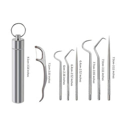 Stainless Steel Dental Cleaning Kit - Professional Teeth Cleaner for Home Use