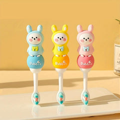 Cartoon Rabbit Toothbrush Extra Soft Bristles Sensitive Gums Oral Care Home