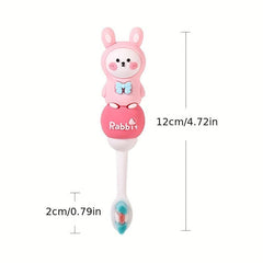 Cartoon Rabbit Toothbrush Extra Soft Bristles Sensitive Gums Oral Care Home