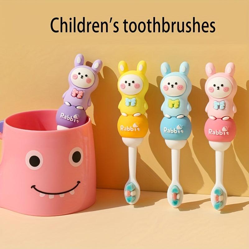 Cartoon Rabbit Toothbrush Extra Soft Bristles Sensitive Gums Oral Care Home