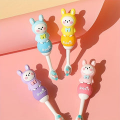 Cartoon Rabbit Toothbrush Extra Soft Bristles Sensitive Gums Oral Care Home