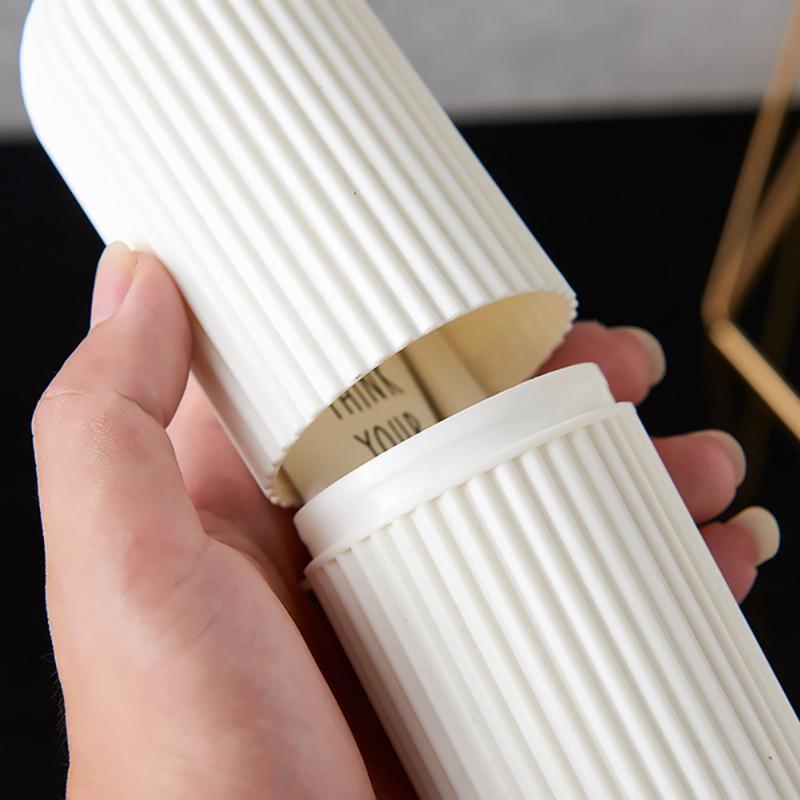 Portable Toothbrush Storage Bag with Gargle Cup