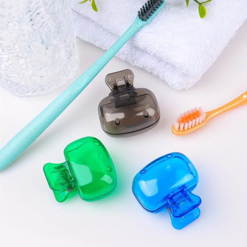 4 Pack Toothbrush Head Cover Case Storage Box Portable ToothBrush Protector Cap