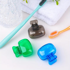 4 Pack Toothbrush Head Cover Case Storage Box Portable ToothBrush Protector Cap