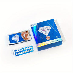 Teeth Whitening Strips Non Sensitive - Brighten, Cleanse, Bleach