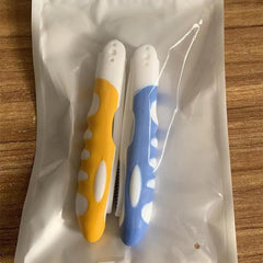 Portable Foldable Travel Toothbrushes - 4 Pack