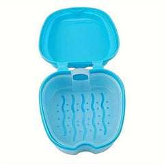 Denture Braces Bath Case Cup Box Holder False Teeth Storage Container