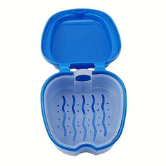 Denture Braces Bath Case Cup Box Holder False Teeth Storage Container