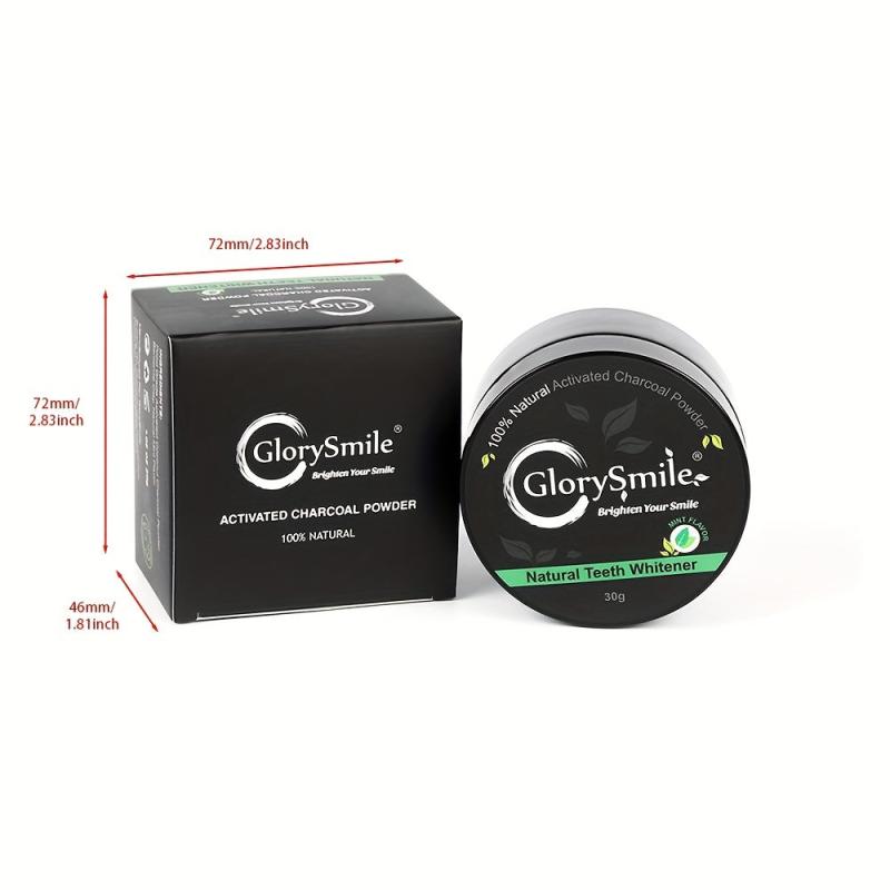 Charcoal Teeth Whitening Powder Teeth Polishing Deep Cleaning Powder