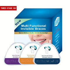 3 Stages Dental Orthodontic Braces Teeth Straightener For Home Use