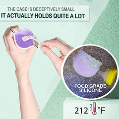 Silicone Retainer Case with Vent Holes Remover Tool & Brush