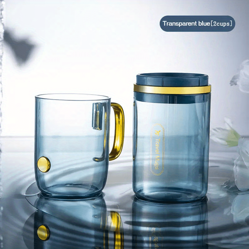 Portable Travel Mouthwash Cup and Toothbrush Holder