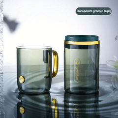 Portable Travel Mouthwash Cup and Toothbrush Holder