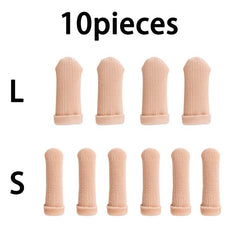 Toe Caps - Fabric Sleeve Protectors w/ Gel Lining - Large & Medium