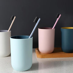 Household Brushing Cup Toothbrush Bucket Two Cup Wash Cup