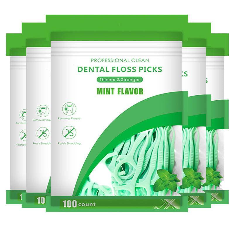 Dental Flossers Mint Gentle Clean Soft Floss Picks