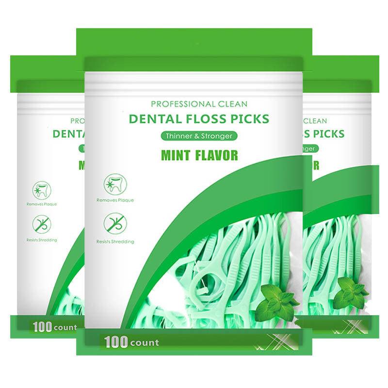 Dental Flossers Mint Gentle Clean Soft Floss Picks