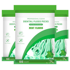 Dental Flossers Mint Gentle Clean Soft Floss Picks