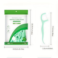 Dental Flossers Mint Gentle Clean Soft Floss Picks
