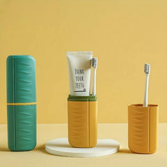 Portable Toothbrush Storage Box & Gargle Cup
