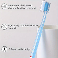 4pcs Soft Manual Toothbrushes For Sensitive Teeth Gums