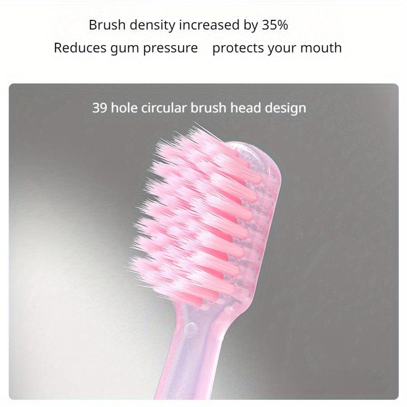 4pcs Soft Manual Toothbrushes For Sensitive Teeth Gums