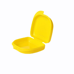 Portable Denture Storage Box Breathable Tooth Mouth Guard Case