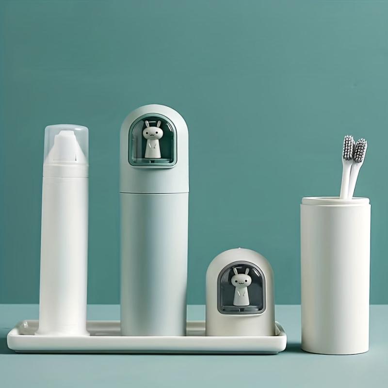 Cartoon Travel Toothbrush Storage Box - Multifunctional Carrying Case