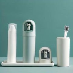 Cartoon Travel Toothbrush Storage Box - Multifunctional Carrying Case