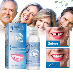 Tooth Solid Gel Beads Temporary Tooth Replacement Kit Scary Theme Party Filling