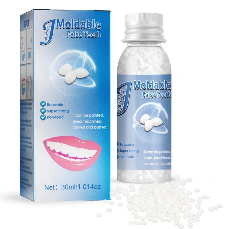 Tooth Solid Gel Beads Temporary Tooth Replacement Kit Scary Theme Party Filling