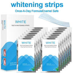 Teeth Whitening Strips 14pcs Box Sensitive Fast Whitening