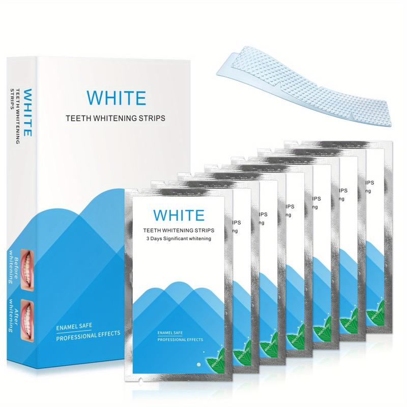 Teeth Whitening Strips 14pcs Box Sensitive Fast Whitening