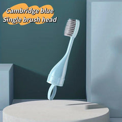Portable 3-In-1 Travel Toothbrush Set Soft Bristles