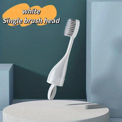 Portable 3-In-1 Travel Toothbrush Set Soft Bristles