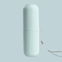 Portable Toothbrush Storage Container Box Travel Gargle Cup Holder