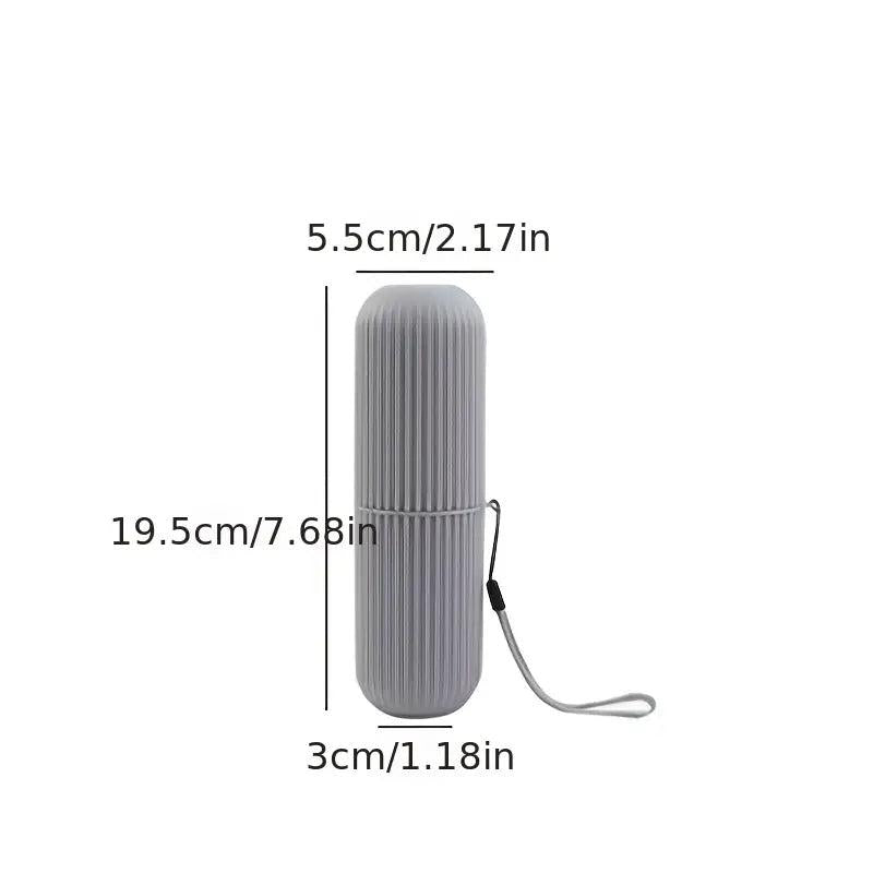 Portable Toothbrush Storage Container Box Travel Gargle Cup Holder