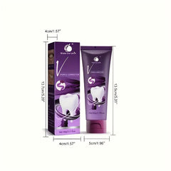 Purple Brightening & Whitening Toothpaste, Remove Yellow Stains, Freshen Breath
