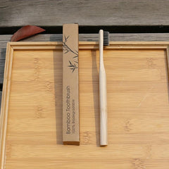 4pcs Bamboo Toothbrushes Extra Soft Bristles For Oral Care